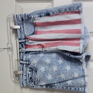 Stars & Stripes Judy Blue Denim Shorts